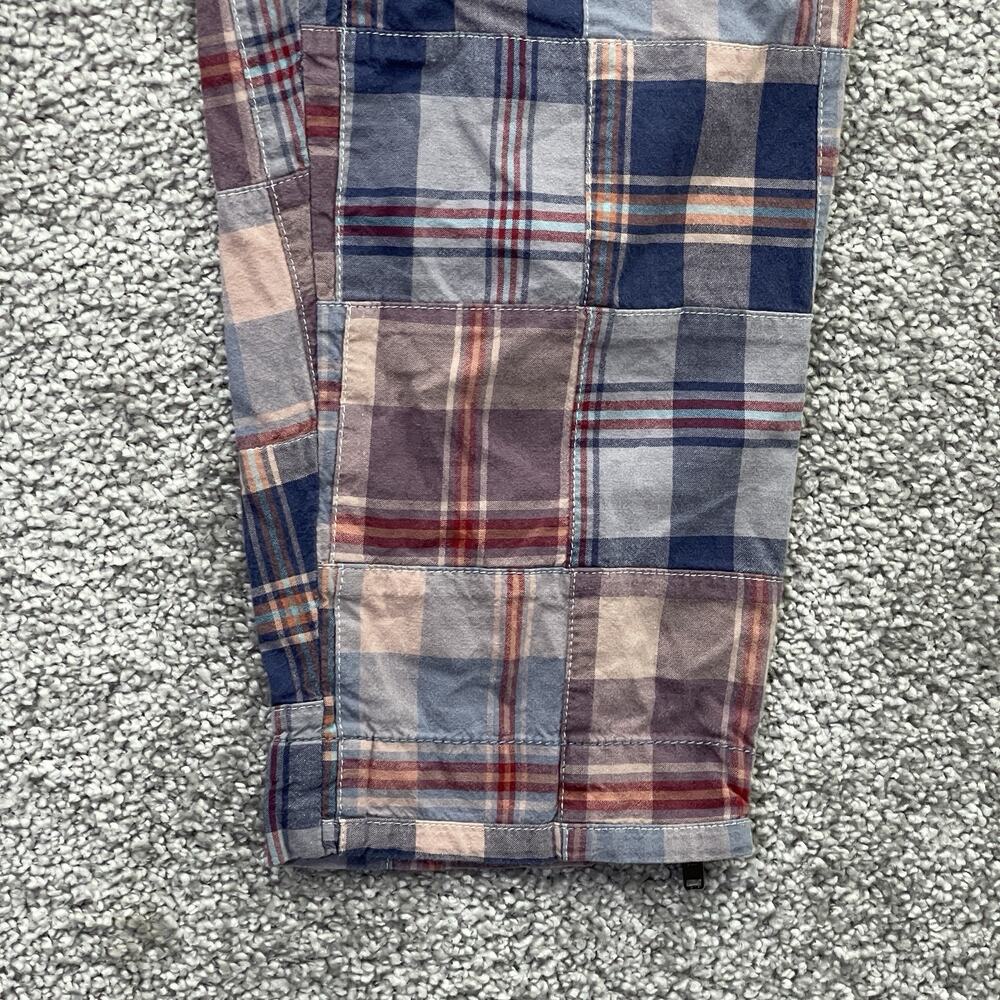J. Crew Plaid Ankle Pants - Blue, Red, White - Picture 4 of 14